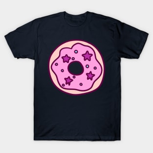 Pink Frosted Star Donut T-Shirt